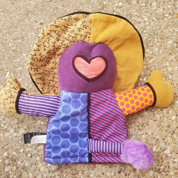 Enesco | Toys | Britto Pop Plush Enesco Leonardo Lion Hand Puppet ...